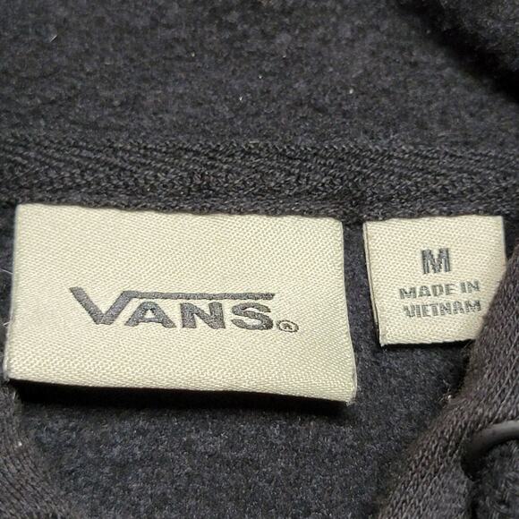 VANS LS Black Unisex Hoodie Panther Graphic - Size Medium - Picture 6 of 7